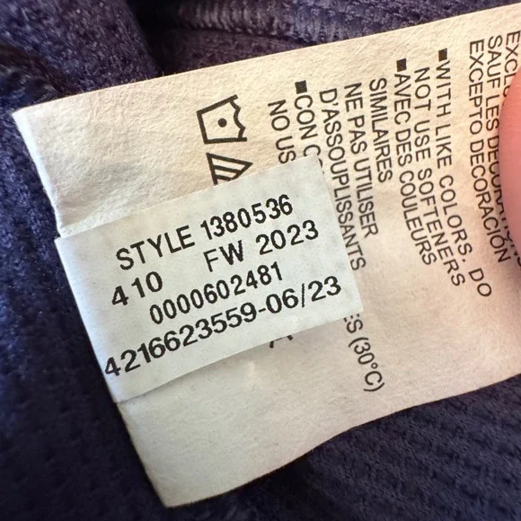 Under Armour NWT Project Rock Mens M Long‎ Sleeve Fitted Thermal Crew Shirt Blue - Picture 7 of 10